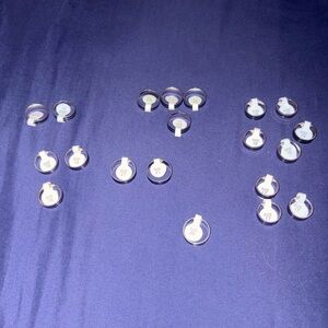 20 set of y2k black band rings